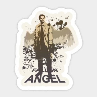 SUpernatural angel Sticker